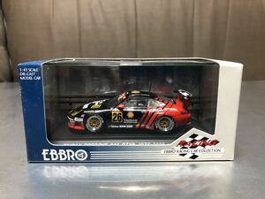 旧車レーシング絶版未使用限定3120台EBBROエブロ1/43タイサンポルシェ911アドバンポルシェGT3R JGTC2000(183)TAISANPORSCHE 911GT3120限定