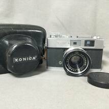 5509/19　187119　KONICA　auto S2　コニカ　フィルムカメラ　1：1.8　f=45mm　カメラケース付