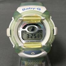 5509/27　GJ51286　CASIO　Baby-G クォーツ　水色系　稼働　デジタル　腕時計　カシオ　ベビーG　BG-200WC