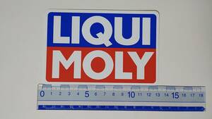 ステッカー リキモリ LIQUIMOLY エンジンオイル ギヤオイル 燃料添加剤 ケミカル サイズ86x131mm