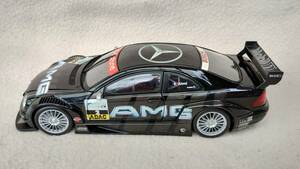 （美品）マイスト メルセデスベンツ CLK DTM 2002 AMG #2 J.Alesi ブラック 1/18 ビンテージ MAISTO EXCLUSIVE COLLECTION　磨き済み大迫力