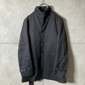TAKEO KIKUCHI タケオキクチ ビジネスステンカラーコート ブラック ポリエステル メンズ 3サイズ