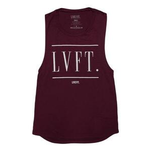 * rib Fit LIVE FIT tank top S size *LVFT lady's 