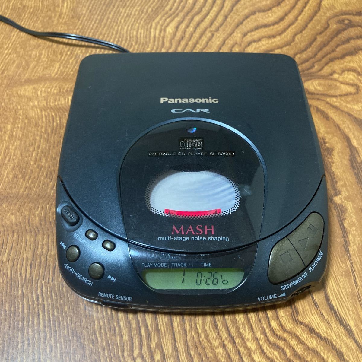 未使用保管品 Panasonic パナソニック ポータブルCDプレーヤー SL