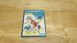 *SEGA MY CARD[ ninja Princess (SEGA NINJA/NINJA PRINCESS)] box * manual attaching /SC-3000/SG-1000/ action /ACTSTG/ retro game *