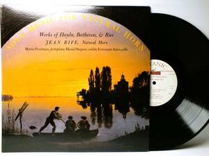 LP TI-94 【ピアノ】　マーティン・パールマン　SOLO MUSIC FOR NATURAL HORN 【8商品以上同梱で送料無料】