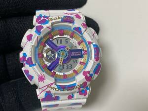 カシオ CASIO Baby-G ベビージー フラワー レオパード シリーズ BA-110FL-7AJF 展示未使用品