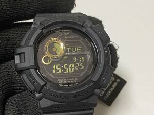 カシオ CASIO Gショック G-SHOCK タフソーラー TOUGH SOLAR MUDMAN マッドマン ブラック×ゴールドシリーズ GW-9300GB-1JF 展示未使用品