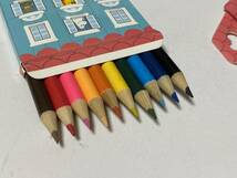 ムーミン MOOMIN 10色 ミニ色鉛筆 2個 未使用展示品　_画像3