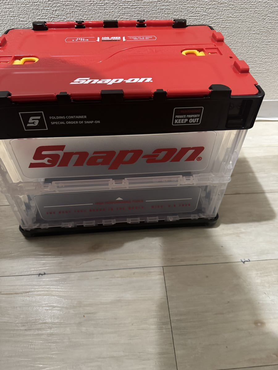 ☆新品 Snap-on スナップオン 限定 オリコン 折りたたみ コンテナ