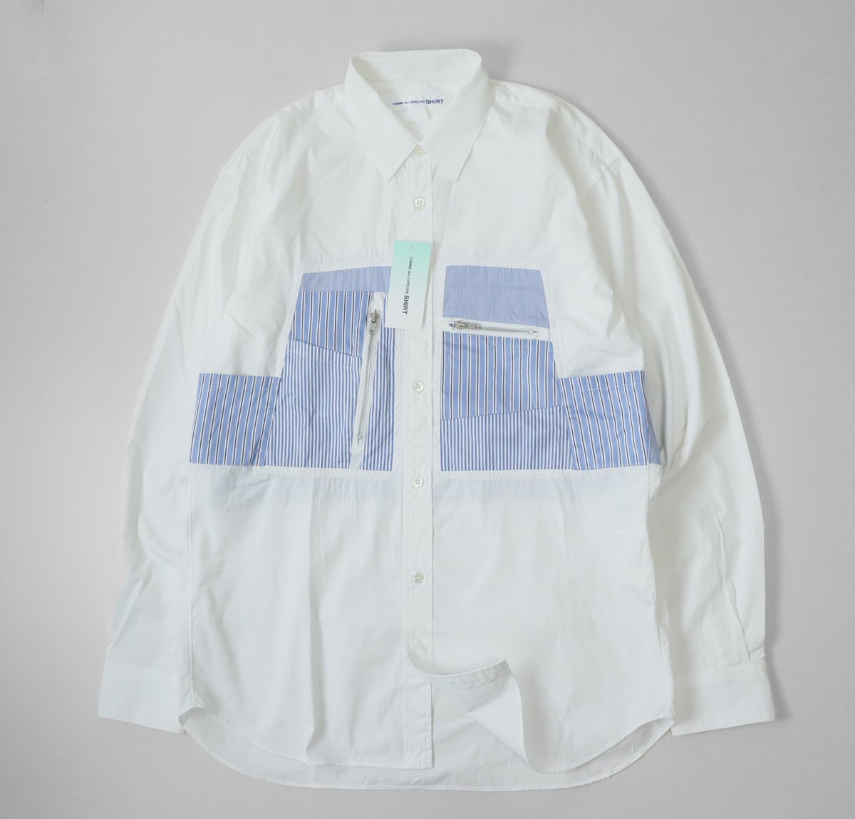 年最新Yahoo!オークション  comme des garcons shirt 白