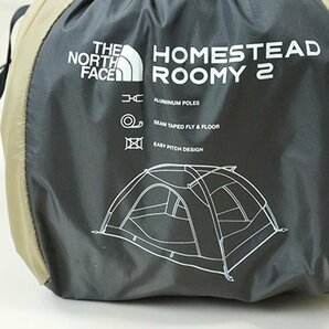 THE NORTH FACE ◆ テント HOMESTEAD ROOMY 2 ケルプタン 2人用 ドーム型 アウトドア キャンプ ノースフェイス ◆Kの画像9