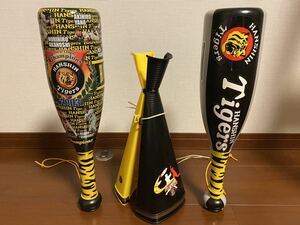 ★阪神タイガース 応援メガホン バットセット 2003優勝記念バット 使用品★