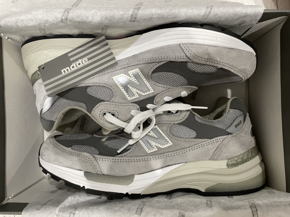 Yahoo!オークション -「new balance m992gr」(メンズシューズ) の落札