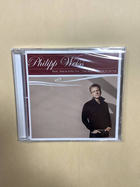 送料無料 新品未開封CD PHILIPP WEISS feat. STEVE KUHN TRIO「YOU MUST BELIEVE IN SPRING」輸入盤