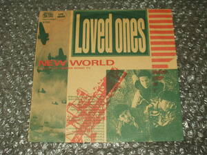 ７”★Loved ones/ラブドワンズ「NEW WORLD c/w SUPER SONIC TV」自主盤～山口栄基/グラム・ロック