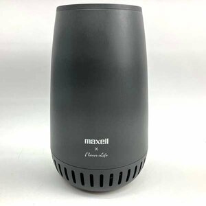 ｔ)マクセル maxell アロマディフューザー機能付 オゾン除菌消臭器 MXAP-FAE275T 黒 1-20畳対応 中古※箱//他有 別売オイル付 空ボトル欠損