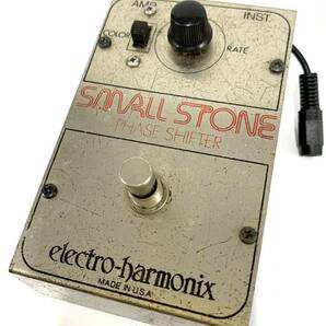 動作OK Vintage PHASE SHIFTER Electro Harmonix Small Stoneヴィンテージelectro-harmonix スモールストーン フェイザー エレハモ カ4の画像1