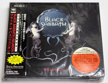 未開封 BLACK SABBATH ブラック・サバス 【REUNION リユニオン】2CD 初回限定特典バックステージパス(レプリカ)封入_画像1