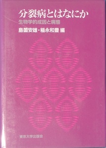 ●○分裂病とはなにか 生物学的成因と病態 島薗安雄・稲永和豊編 東京大学出版会