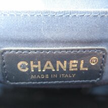 CHANEL シャネル ショルダーバッグ BOY CHANEL チェーンショルダーバッグ レッド系 ラムスキン（羊革） 中古 レディース_画像6