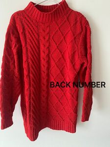 SALE対象商品!!BACK NUMBER ニットワンピース