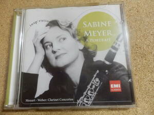 CD輸入盤;SABINE MEYER／A PORTRAIT（Mozart,Weber；Clarinet concerto）