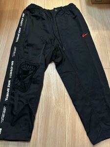 NIKE スエットパンツ PANTS ボトムス XL 歯 ファイヤー ジャージ レア 新品 JUST DO IT スポーツ sports 