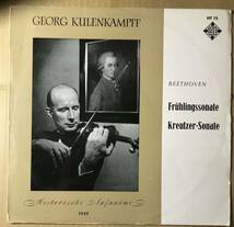 Georg Kulenkampff, Ludwig van Beethoven Beethoven Fruhlingssonate Kreutzer-Sonate_画像1