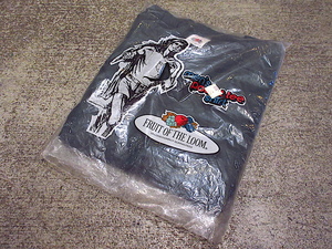 ビンテージ80's●DEADSTOCK FRUIT OF THE LOOMコットンポケットTシャツ緑size S(34-36)●230922c4-m-tsh-pl 1980sフルーツ半袖