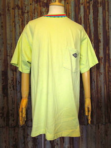 ビンテージ80’s●GOTCHAモックネックポケットTシャツsize XL●230904k7-m-tsh-ot 1980sサーフガッチャポケT古着