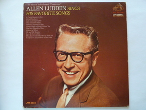 ★VOCAL■アレン・ルーデン / ALLEN LUDDEN■ALLEN LUDDEN SINGS HIS FAVORITE SONGS