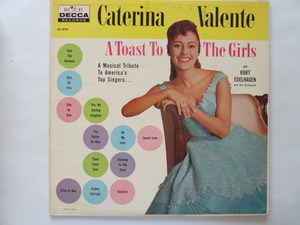 ★VOCAL■カテリーナ・ヴァレンテ / CATERINA VALENTE■A TOAST TO THE GIRLS （米盤）