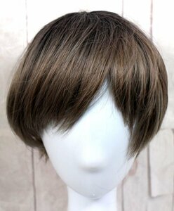 16 00450 *IOZO men's wig Short full wig medium mens'wig change equipment mens03 T3- ash gray [ outlet ]