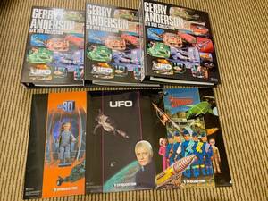 DeAGOSTINI GERRY ANDERSON SFX DVD COLLECTION ※DVD無し（バインダー3冊全号冊子綴じ）＋特典クリアファイル3冊