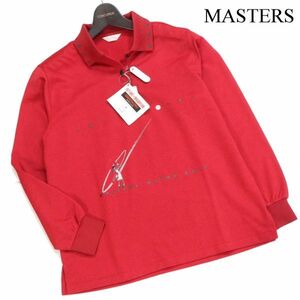 【新品】 MASTERS マスターズ 秋冬 裏起毛♪ 吸汗速乾 温熱ウォーム&ドライ 長袖 ポロシャツ Sz.M　レディース ゴルフ　K3T00024_7#B