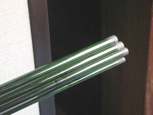 輸入 フライ ロッド ブランク 10ft #5 TrGn 4pcs