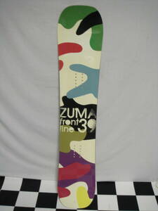  mainte possible snowboard ZUMA 139cm beautiful goods Flat locker type 