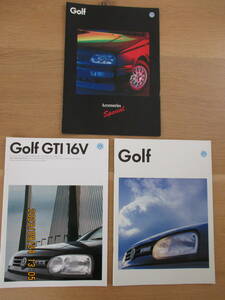 VW Golf 16V /VR6 /GLi/CLi Accessories Special catalog 3SET