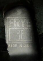 USA製 ビンテージ 6M フライ FRYE ハーネス リング ショート ブーツ BILTRITE ソール 黒 ブラック 23cm アメリカ製 オールド_画像8