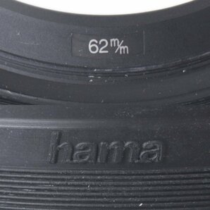 【中古】 HAMA ハマ ラバーレンズフード 2段階折りたたみ式 ネジ込み式 62mm NT Bランクの画像9