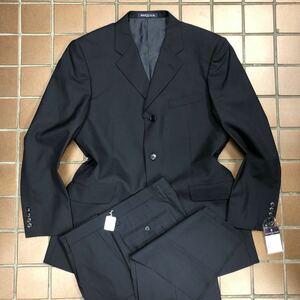 新品★激安/紳士服　リクルートスーツ　3つボタンスーツ/王道カラー★紺/サイズXL AB6/サイドベンツ　1タック★英国紳士スタイル★