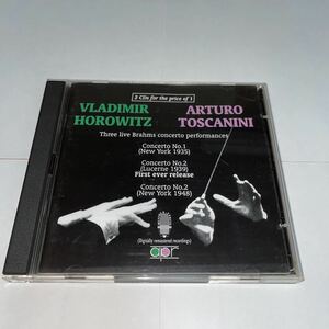 CD「Brahms:Piano Concs 1 & 2 Live
