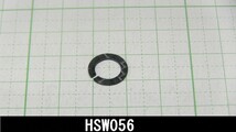 管理番号＝3B174　　炭素繊維製(ドライカーボン)　ヘッドシェル用ワッシャー　0.51mm厚　　HSW056　　_画像1