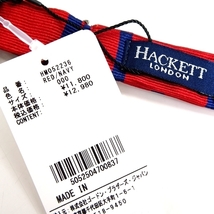 HACKETT LONDON ハケット ロンドン 新品 定価1.2万 伊製 絹100％ ストライプ柄 シルク 蝶ネクタイ ボウタイ HM052236 2A2▲008▼are3077e_画像5