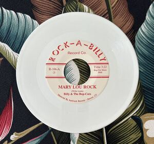 Billy & The Bop-Cats White Vinyl 7inch Mary Lou Rock / I'm Out .. 1990 Rockabilly Records ロカビリー