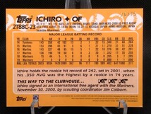 イチロー 75枚限定 パープル【2023 TOPPS CHROME SILVER PACK SERIES 2 MOJO ICHIRO 2T88C-23 GREEN REFRACTOR】 シアトル・マリナーズ_画像2