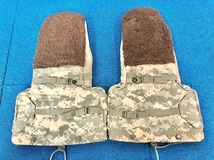 【米軍放出品】☆ACU ミトン 手袋 Lサイズ 極寒地用 ウール 防寒 グローブ ミリタリー キャンプ アウトドア (80) ☆BA12FK-26_画像3