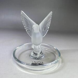 ラリック LALIQUE クリスタルガラス フランス ルネ・ラリック アクセサリートレイ ガラス 美術品