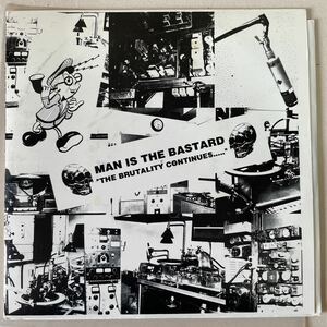 MAN IS THE BASTARD / U.K.D. Split 7”EP M.I.T.B. noise power violence パワーバイオレンス ノイズ